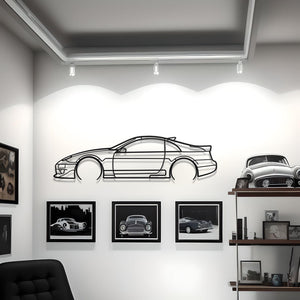 2000 Nissan 300ZX Z32 Metal Silhouette