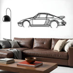 1985 Porsche 911 (930) Turbo Metal Silhouette