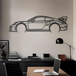 2018 Porsche 911 (991) GT2 RS Metal Silhouette