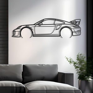2018 Porsche 911 (991) GT2 RS Metal Silhouette