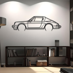 1978 Porsche 911 Targa Metal Wall Decor
