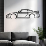 2006 Porsche 911 (997) GT3 RS Metal Silhouette