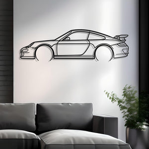 2006 Porsche 911 (997) GT3 RS Metal Silhouette
