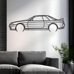 1995 Nissan Skyline R32 GTR Metal Wall Decor