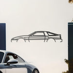 1988 Toyota Supra Metal Wall Art