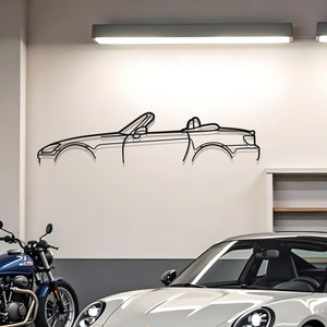 Honda S2000 Classic Metal Silhouette