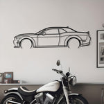 Dodge Challenger Scat Pack Widebody Metal Silhouette