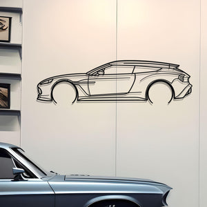 2019 Aston Martin Vanquish Zagato Shooting Brake Metal Wall Art