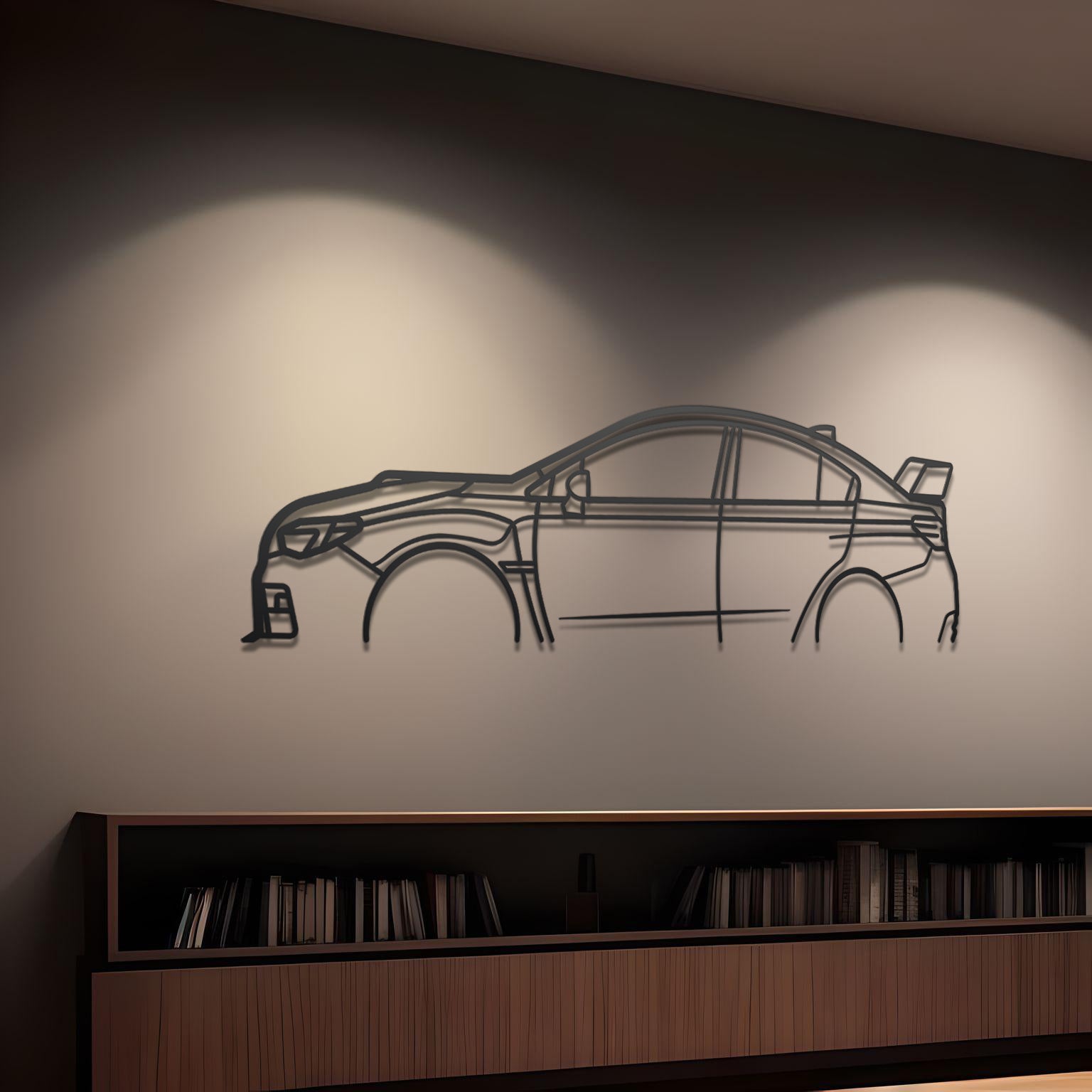 2015 Subaru Impreza WRX STI Metal Wall Decor