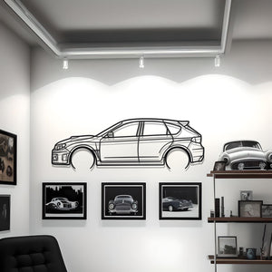2014 Subaru Impreza WRX STI Hatchback Metal Wall Decor