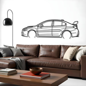 2021 Subaru WRX STI Metal Silhouette