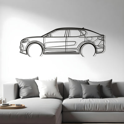 2025 Ford Capri Metal Silhouette