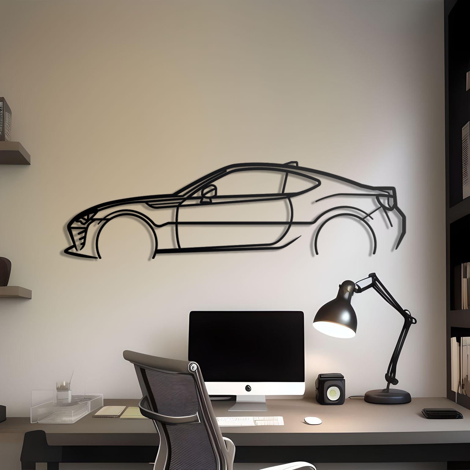 2019 Toyota 86 Detailed Metal Wall Art