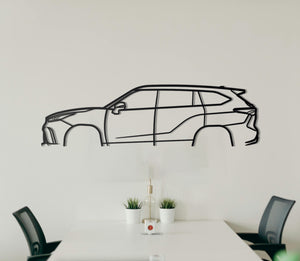 2023 Toyota Highlander Metal Wall Decor