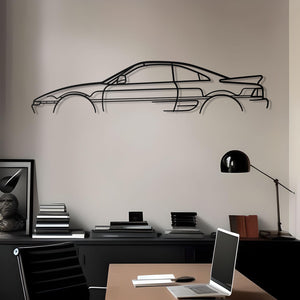 Toyota MR2 Classic Metal Silhouette