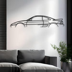 Toyota MR2 Classic Metal Silhouette