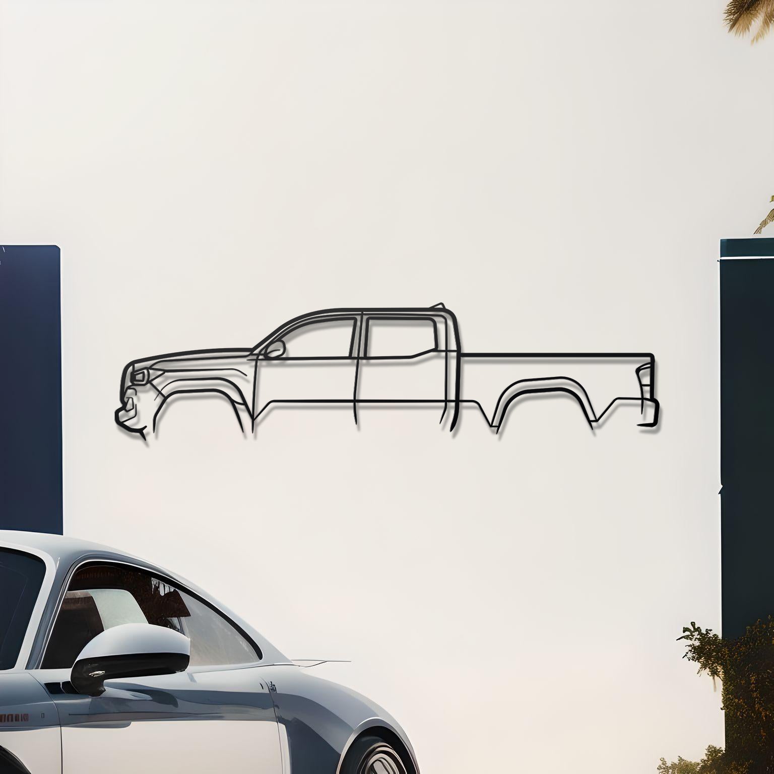 2023 Toyota Tacoma Metal Wall Decor