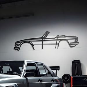 Triumph TR6 1974 Detailed Metal Wall Decor