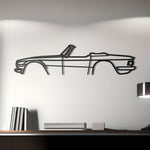 Triumph TR6 1974 Detailed Metal Wall Decor