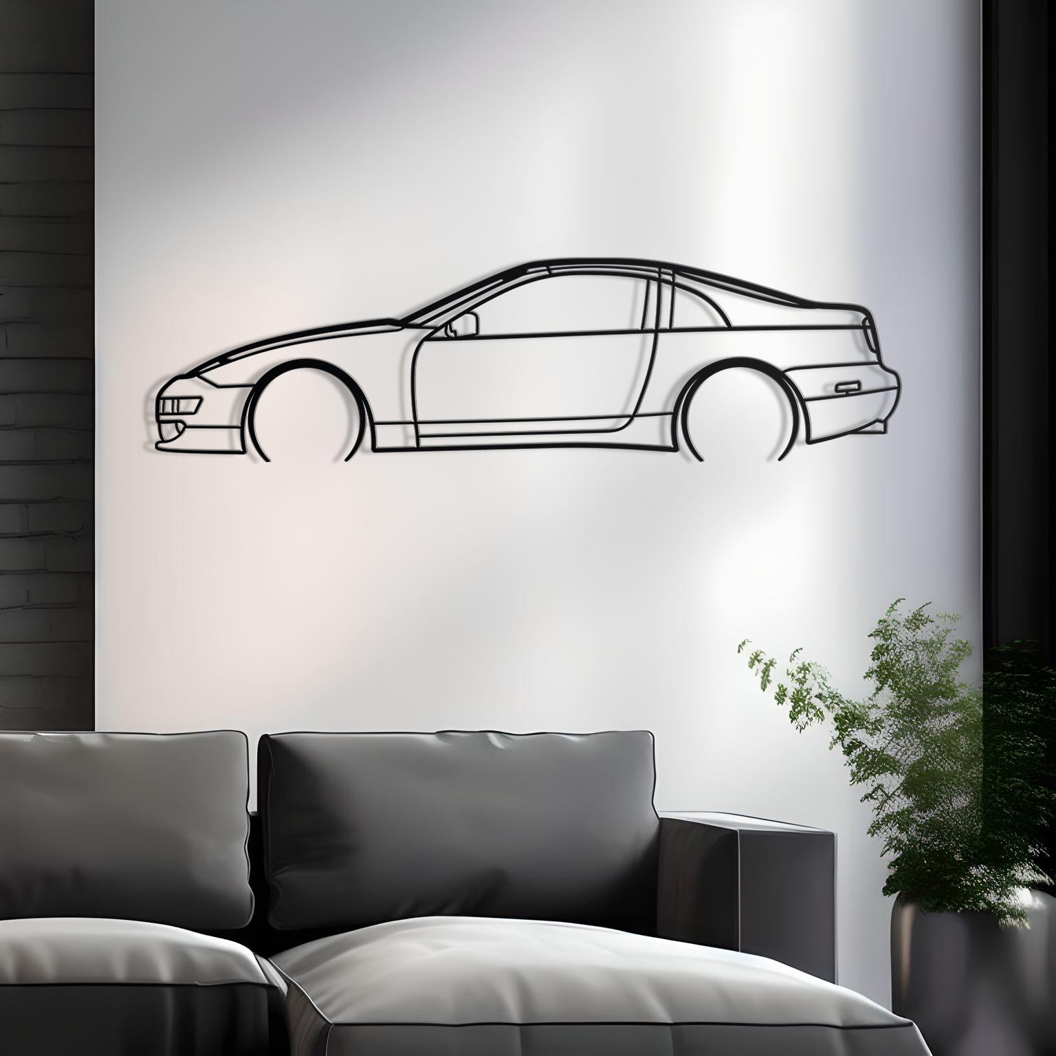 Nissan 300ZX Metal Silhouette
