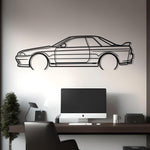 1995 Nissan Skyline R32 GTR Metal Wall Decor