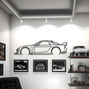 1994 Mazda RX-7 Kit Metal Silhouette