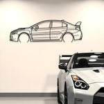 2021 Subaru WRX STI Metal Silhouette