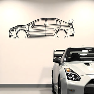 2021 Subaru WRX STI Metal Silhouette