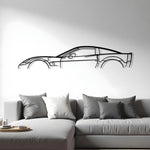 Corvette C6 ZR1 Classic Metal Silhouette