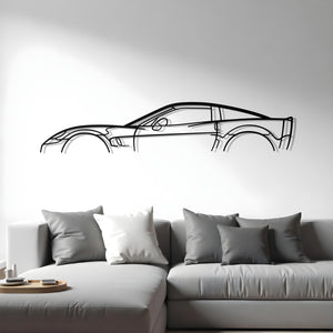 Corvette C6 ZR1 Classic Metal Silhouette